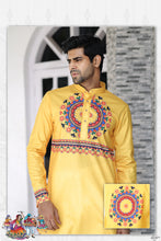 Load image into Gallery viewer, Ajay Arvindbhai Khatri Men&#39;s Cotton Printed Navratri  Kurta For Men&#39;s
