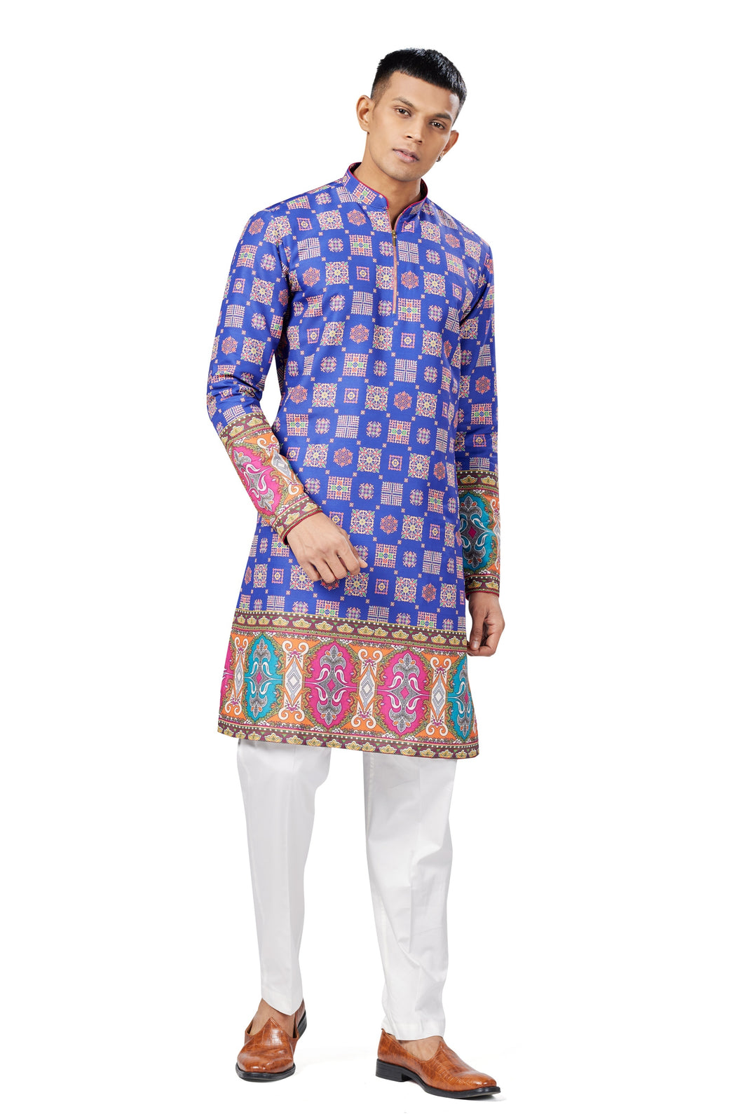 Ajay Arvindbhai Khatri Men Stylist Printed Kurta Set