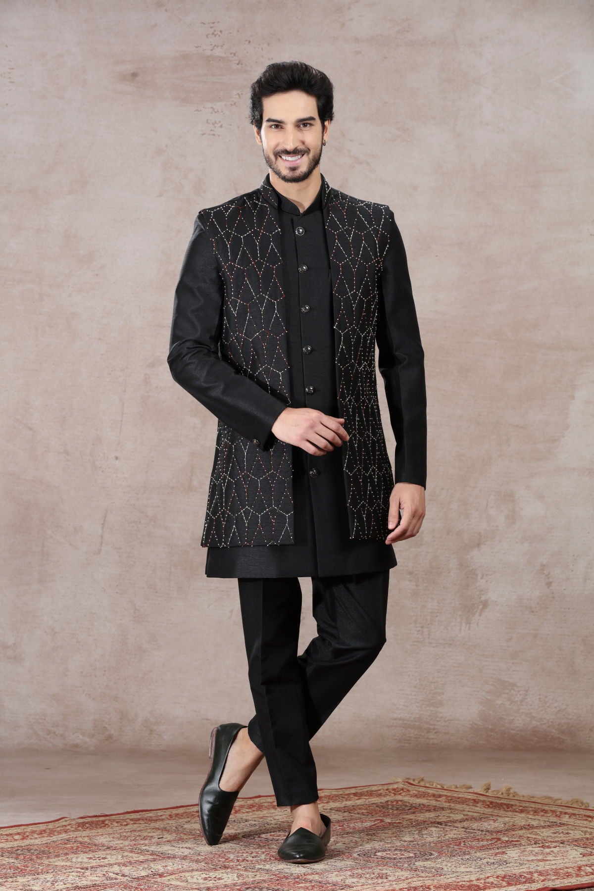 Indo-Western Pic Set For Men's