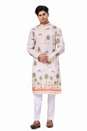 Ajay Arvindbhai Khatri  Animal Print Ethnic Dress Kurta