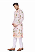 Load image into Gallery viewer, Ajay Arvindbhai Khatri  Animal Print Ethnic Dress Kurta
