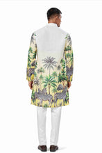 Load image into Gallery viewer, Ajay Arvindbhai Khatri  Animal Print Ethnic Dress Kurta

