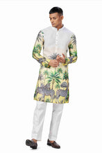 Load image into Gallery viewer, Ajay Arvindbhai Khatri  Animal Print Ethnic Dress Kurta
