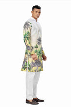 Load image into Gallery viewer, Ajay Arvindbhai Khatri  Animal Print Ethnic Dress Kurta
