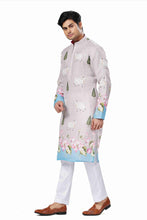 Load image into Gallery viewer, Ajay Arvindbhai Khatri  Animal Print Ethnic Dress Kurta
