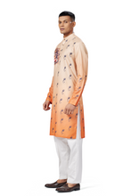Load image into Gallery viewer, Ajay Arvindbhai Khatri Men&#39;s Cotton Printed Ganpati Kurta
