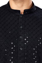 Load image into Gallery viewer, Ajay Arvindbhai Khatri Men&#39;s straight Lucknowi Chikankari  Kurta
