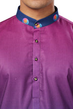 Load image into Gallery viewer, Ajay Arvindbhai Khatri Men&#39;s Cotton Printed Ganpati Kurta
