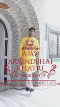 Load and play video in Gallery viewer, Ajay Arvindbhai Khatri Men&#39;s Cotton Printed Navratri  Kurta For Men&#39;s
