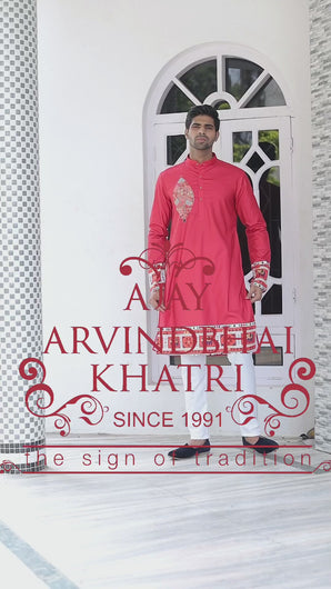 mens navratri printed kurta