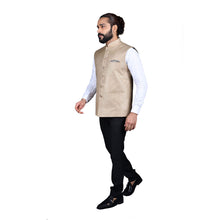 Load image into Gallery viewer, mens caramel color nehru jacket
