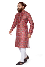 Load image into Gallery viewer, mens printed kurta
