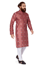 Load image into Gallery viewer, mens printed kurta
