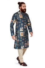 Load image into Gallery viewer, mens printed kurta
