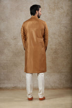 Load image into Gallery viewer, mens brown color kurta pajama set
