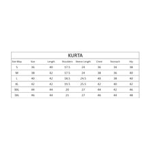 Load image into Gallery viewer, Ajay Arvindbhai Khatri Men&#39;s Poli Dupion  Printed Kurta Mehandi Color
