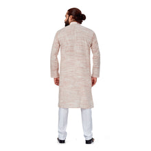 Load image into Gallery viewer, Ajay Arvindbhai Khatri Men&#39;s Kurta Peach Colour
