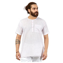 Load image into Gallery viewer, Ajay Arvindbhai Khatri Men&#39;s Pure Cotton round neck pehran Light Pink
