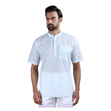 Load image into Gallery viewer, mens light green color cotton regular night wear or pehran
