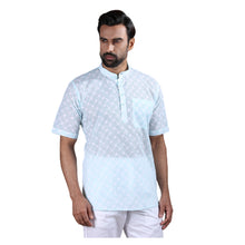 Load image into Gallery viewer, mens light green color cotton regular night 
