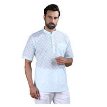 Load image into Gallery viewer, mens light green color cotton regular night 
