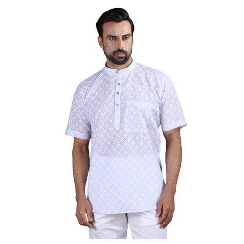 mens light purple color cotton regular night wear or pehran