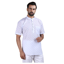 Load image into Gallery viewer, Ajay Arvindbhai Khatri Men&#39;s Pure Cotton round neck pehran Light Purple
