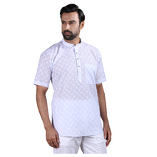 Load image into Gallery viewer, Ajay Arvindbhai Khatri Men&#39;s Pure Cotton round neck pehran Light Purple
