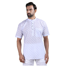 Load image into Gallery viewer, Ajay Arvindbhai Khatri Men&#39;s Pure Cotton round neck pehran Light Purple
