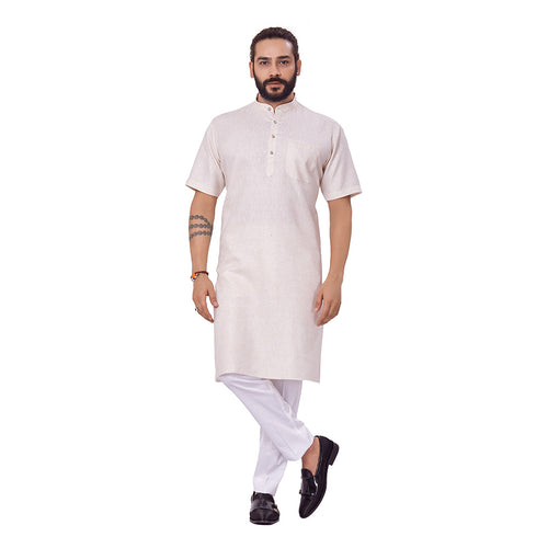 mens linen modi style kurtas