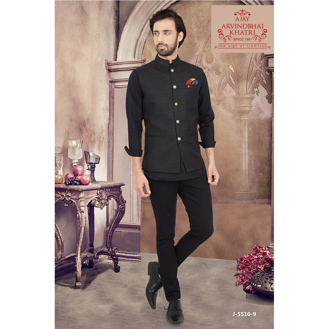 Formal Modi Jacket With Pant Shirt Pant Shirt Nehru Jacket With