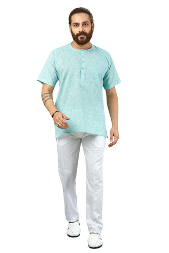 mens firoji color cotton pehran/ night wear