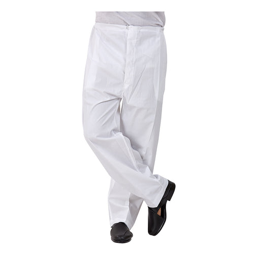 mens white color  cotton white pajama