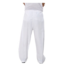 Load image into Gallery viewer, Ajay Arvindbhai Khatri Men&#39;s Pure Cotton Regular Pyjama white Colour
